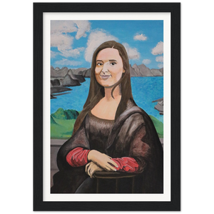 The Mona Lana - Framed Poster